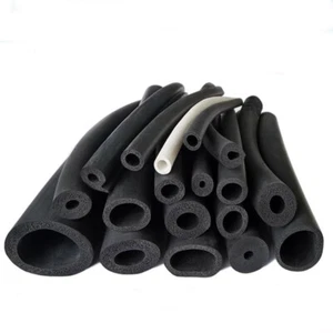 1 Meter Rubber Foam Hose Rubber Pipe Foam Sealing Strip Car Door Filler Strip - Picture 1 of 14