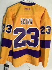 Reebok Women's Premier Nhl Jersey Los Angeles Kings Dustin Brown Yellow sz M
