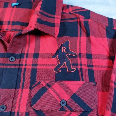 Port Authority Men's Long Sleeve Plaid Flannel Bigfoot Lumberjack shirt 2XL - Image 1 of 4
