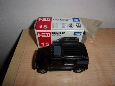 Tomica Tomy No.15 Hummer H2 Black 1:67 - Image 1 of 4