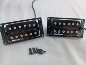 2020 Jackson Dinky DKA Pickup Set Neck And Bridge Black  - Picture 1 of 10