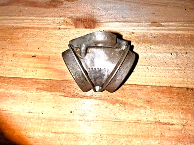 Colector de admisión de aluminio genuino 1978-84 Harley FL FX cabeza de pala 27021-78 Foto 1 de 4