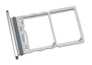 PLATEAU DOUBLE CARTE SIM OEM SAMSUNG GALAXY Z FLIP6 5G SM-F741U SILVER SHADOW - Photo 1 sur 2