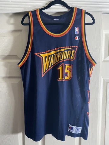 VTG Golden State Warriors Latrell Sprewell Champion Jersey Size 48 (XL) Cover