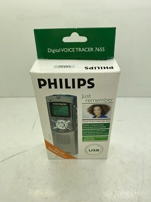 Philips Digital VOICE TRACER 7655 NEW & COMPLETE IN BOX - Image 1 of 4