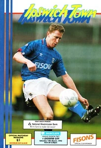 Ipswich Town v Leicester City 1991-1992 Division Two 14/03/1992 - Picture 1 of 1