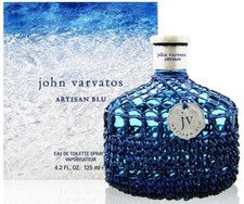 JOHN VARVATOS ARTISAN BLU Cologne 4.2 oz edt men New in Box