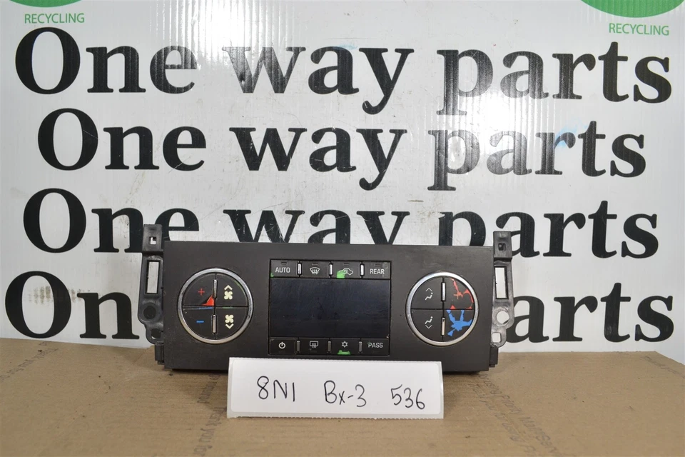 25928676 GM YUKON, TAHOE, 2007-11 A/C HEATER TEMPERATURE CONTROL OEM 8N1 536 B3 - Image 1 of 4