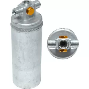 A/C ALUMINUM DRIER 2 3/8" X 6" 3/8 M O RING IN/OUT W/ 2 SWITCH PORTS RD10026C - Picture 1 of 1
