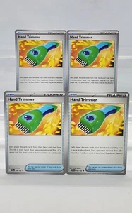 Pokemon TCG Hand Trimmer 150/162 SV05: Temporal Forces - 4 Cards Playset - Picture 1 of 1