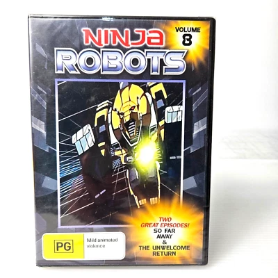 Ninja Robots Volume 8 DVD So Far Away/The Unwelcome Return | Anime All Zones PAL - Image 1 of 2