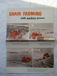 Equipo de cultivo de granos Allis-Chalmers HD-5 tractor arados folleto de ventas - Imagen 1 de 3