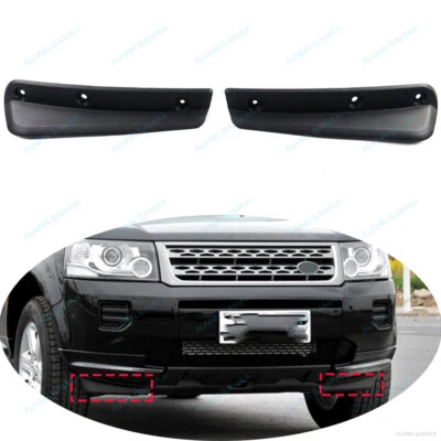 Guarnição de spoiler de ar parachoque dianteiro L&R para Land Rover Freelander 2 LR2 L359 2006-2014 - Imagem 1 de 4