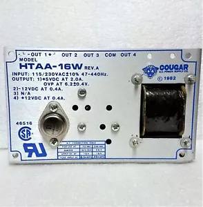 Cougar HTAA-16W Rev.A DC Power Supply - Picture 1 of 4