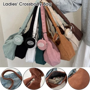 Casual Multi-pockets Half Moon Bag Large Capacity Women Designer Shoulder Bags - Picture 1 of 38