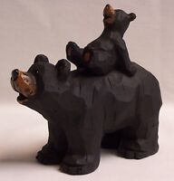 Bear avec Gone Fishing SIGNE figurine-Home//Garden Decor New in//outdoor