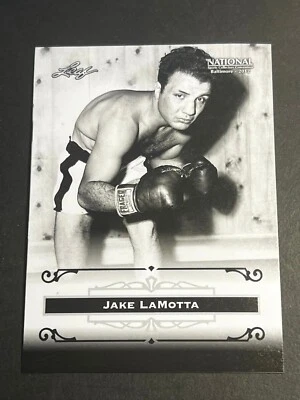 2012 Leaf National Promo OVERSIZE PROOF Jake LaMotta - Image 1 of 2