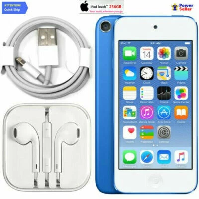 New, Apple iPod Touch (7th generation) -Blue, 256GB, 1 YEAR WARRANTY - Image 1 of 4