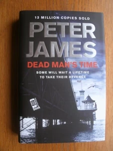 Peter James Dead Man's Time 1st ed HC SIGNED New - Picture 1 of 4