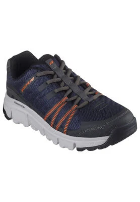 Skechers SUMMIT AT - Twin Bridges Tracking Herren 237623 NVOR navy/orange