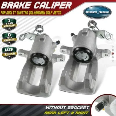 一对后盘式制动卡钳适用于奥迪 TT 2006 TT Quattro 大众高尔夫捷达 — 第 1/4 张图片