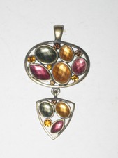 Lia Sophia Redwood Slide - Lots Of Sparkle -Rv $36 Gorgeous Fall Colors