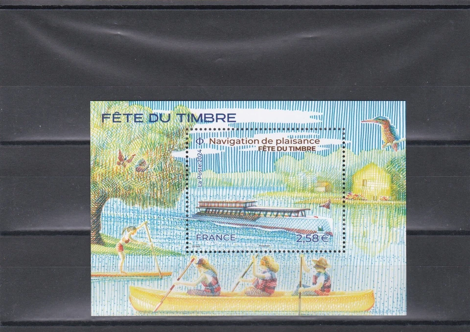 France 2024. Stamp Celebration. New Sheet Block. Pleasure Navigation - Image 1 of 1