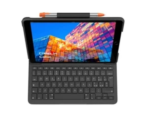 Logitech Slim Folio Ipad Air (3rd gen) Bluetooth keyboard Italian layout - Picture 1 of 5