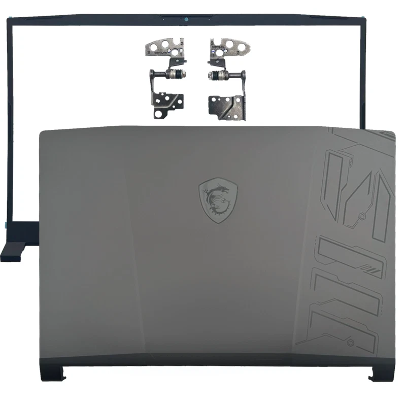 New For MSI Pulse 17 B12V B13V MS-17L5 LCD Back Cover/LCD Front Bezel/Hinges - Image 1 of 1