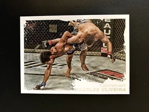2011 Topps UFC Moment Of Truth Charles Oliveira Rookie Card RC UFC Debut MINT - Picture 1 of 2