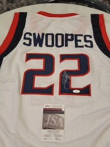 Sheryl Swoopes Autographed/Signed Jersey JSA COA Houston Comets - Picture 1 of 8