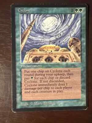 Magic the Gathering MTG Cyclone Arabian Nights Very Good+ See Photos - Image 1 of 2