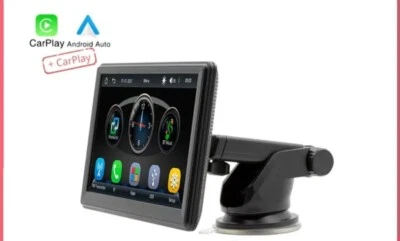 autoradio carplay  portatile wireless Bluetooth Android Apple 7 pollici 12V - Immagine 1 di 4