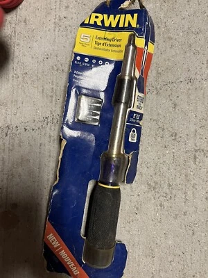 Irwin 5pc Extending Driver 3-zone Comfort Grip 5-11” Locks Every Inch #1948779 - Image 1 of 4