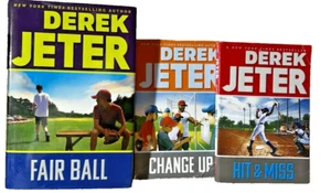 Lot of 3 Derek Jeter Books by Derek Jeter 2 Paperbacks and 1 Hardback - Picture 1 of 9