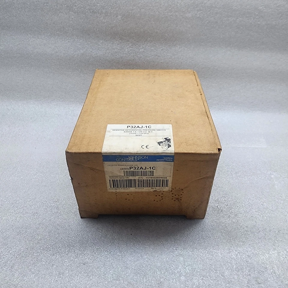 JOHNSON CONTROL P32AJ-1 DRUCKSCHALTER 1,25KPA P32AJ-1C - Bild 1 von 4