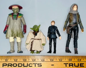 Star Wars Black Series Lucas Films Toys Hasbro Loose Mandalorian Lot of 4 - Picture 1 of 13