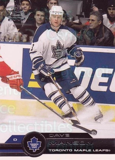 2001-02 Pacific #369 Dave Manson - Image 1 of 1