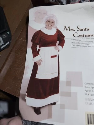 XX 3956 Conjunto de Disfraz de Sra. Santa para Mujer de Sunnywood S/M Foto 1 de 3
