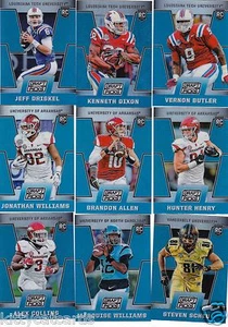 2016 Prizm Draft Picks Blue Refractor Vernon Butler #247 Louisiana Tech - Foto 1 di 1