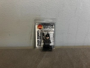 Brick Mania Erwin Rommel Figure With Packaging and Stand Lot A11 - Picture 1 of 4