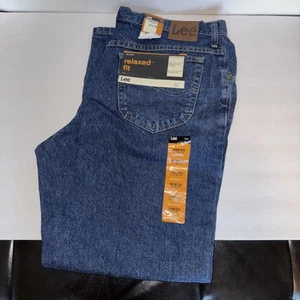 Lee Jeans Relaxed Fit Mens 40x30 Made In USA Classic Vintage 90s NWT - Bild 1 von 5