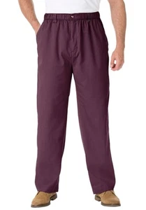 KingSize Men's Big & Tall Knockarounds Full-Elastic Waist Pants - Picture 1 of 35