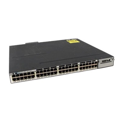 Cisco Catalyst 3750-X PoE Switch WS-C3750X-48PF-L 90 Day Warranty - Image 1 of 4