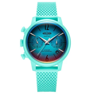 Reloj Pulsera Mujer Soldador WWRP607 Tono Turquesa, Deportivo Moody Foto 1 de 3