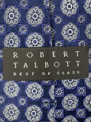 Corbata de vestir ROBERT TALBOTT Best Of Class multicolor seda cosida a mano en flor EE. UU. Foto 1 de 4