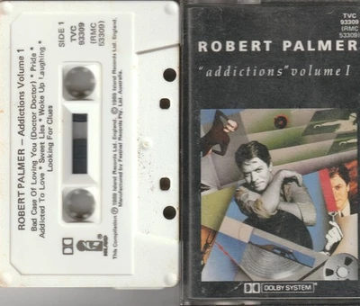 Robert Palmer – Addictions Volume I Cassette Tape - Image 1 of 2