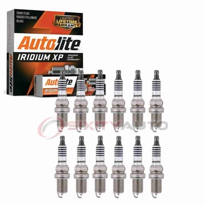 12 bujías Autolite Iridium XP para BMW 850Ci 1997 encendido secundario jc Foto 1 de 4