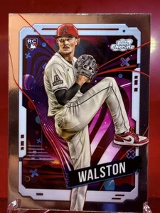 2024 Topps Chrome Cosmic Blake Walston #173 RC Arizona Diamondbacks - Picture 1 of 2