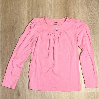 Top Gymboree Rosa 100% Algodón con Detalle de Botones Niña Talla 12 Foto 1 de 4